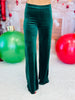 Wide Leg Velvet Pants (Reg.)-2 Colors