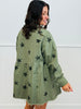 Olive Star Print Babydoll Jacket (Reg.)