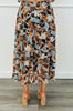 Black Multi Off Shoulder Top & Maxi Skirt Set (Reg.)