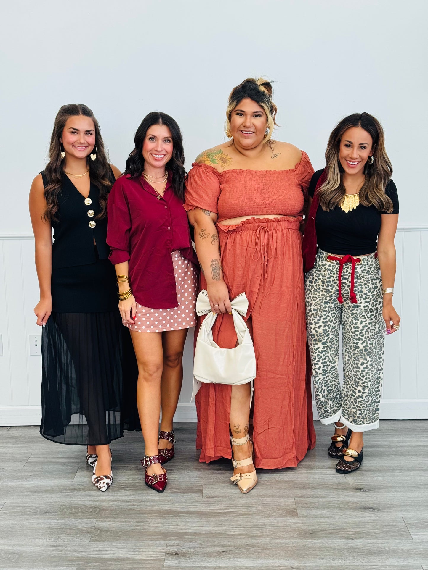 Marsala Gypsy Top & Maxi Skirt Set (Reg & Plus)