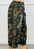 Washed Camo Side Tape Stripe Pants (Reg & Plus)
