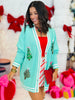 Spruce Trees Relaxed Cardigan (Reg. and Plus)