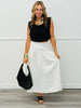Black Crochet Sleeveless Top (Reg. and Plus)