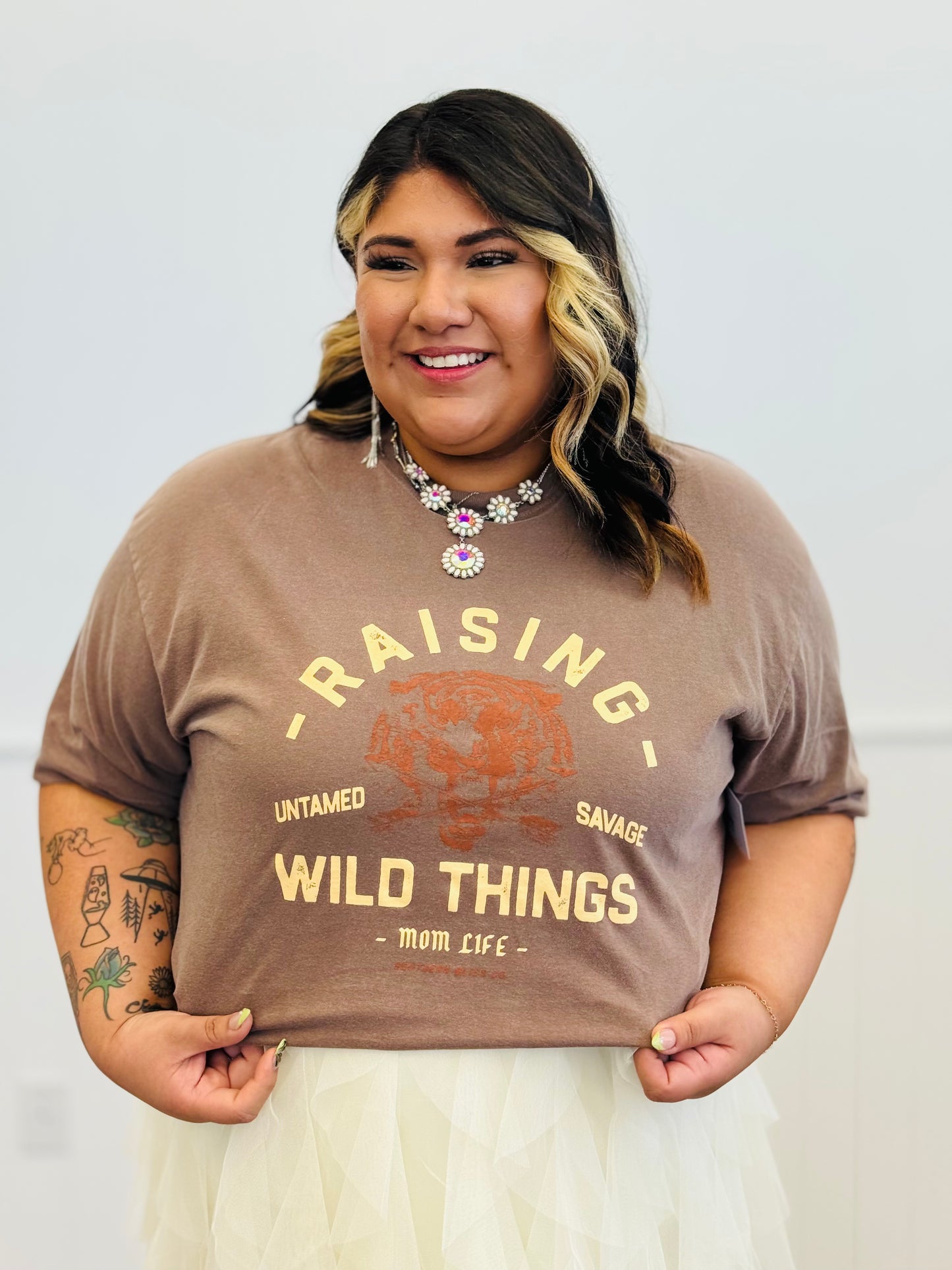 Raising Wild Things Graphic Tee (Reg. and Plus)