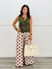 Polka Dot Pleated Palazzo Pants (Reg.)