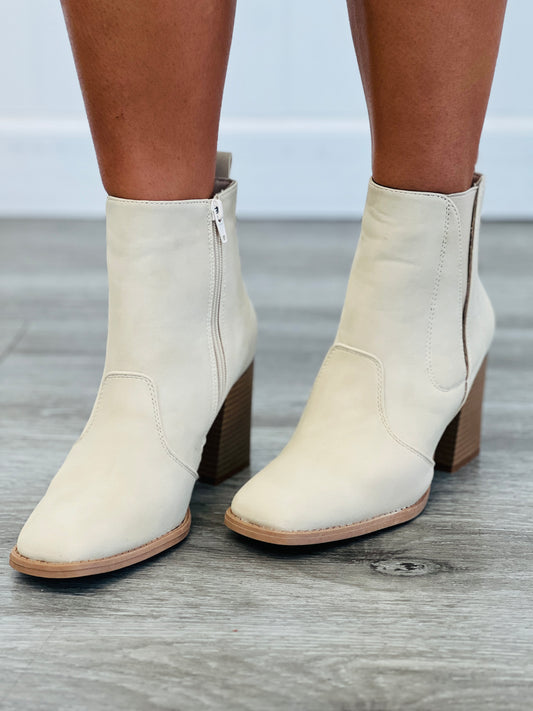 Nude Simply Chic Ankle Boots