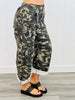 Camo Print Barrel Pants (Reg.)