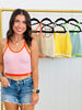 Sleeveless Ribbed Bralette (Reg. & Plus)- 5 colors