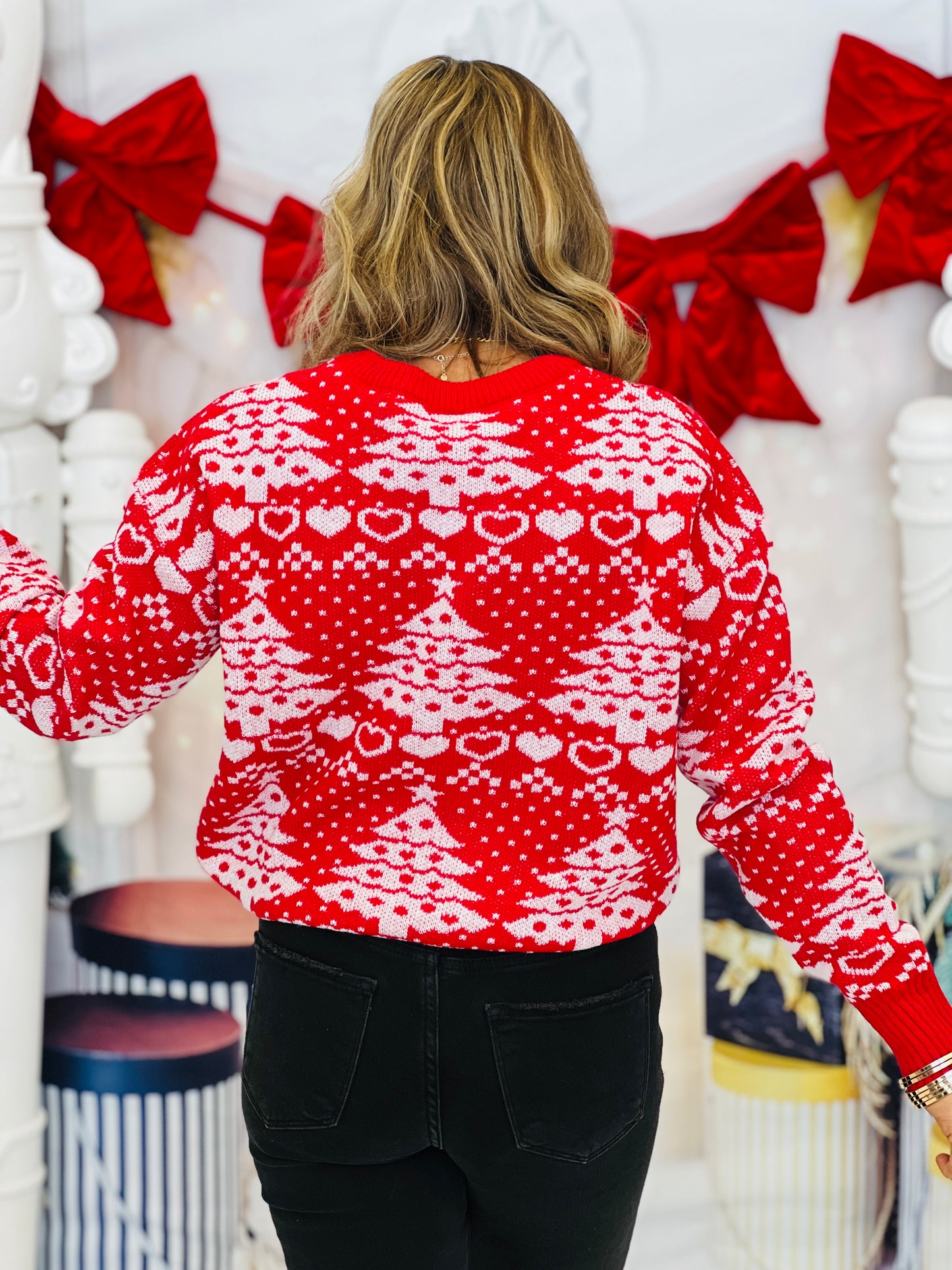 Dear Scarlett Christmas Love Sweater (Reg. and Plus) - 2 Colors