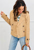 Double Breasted Boxy Jacket (Reg.)-2 Colors