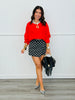 Black/White Polka Dot Skort (Reg.)