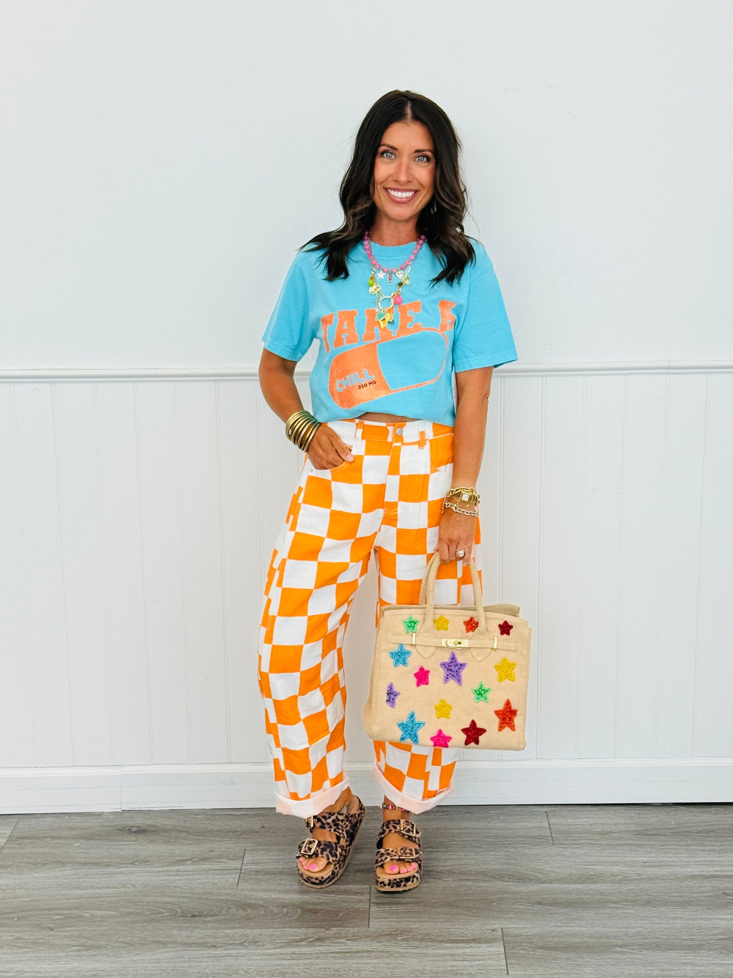 Take A Chill Pill Tee (Reg. and Plus)