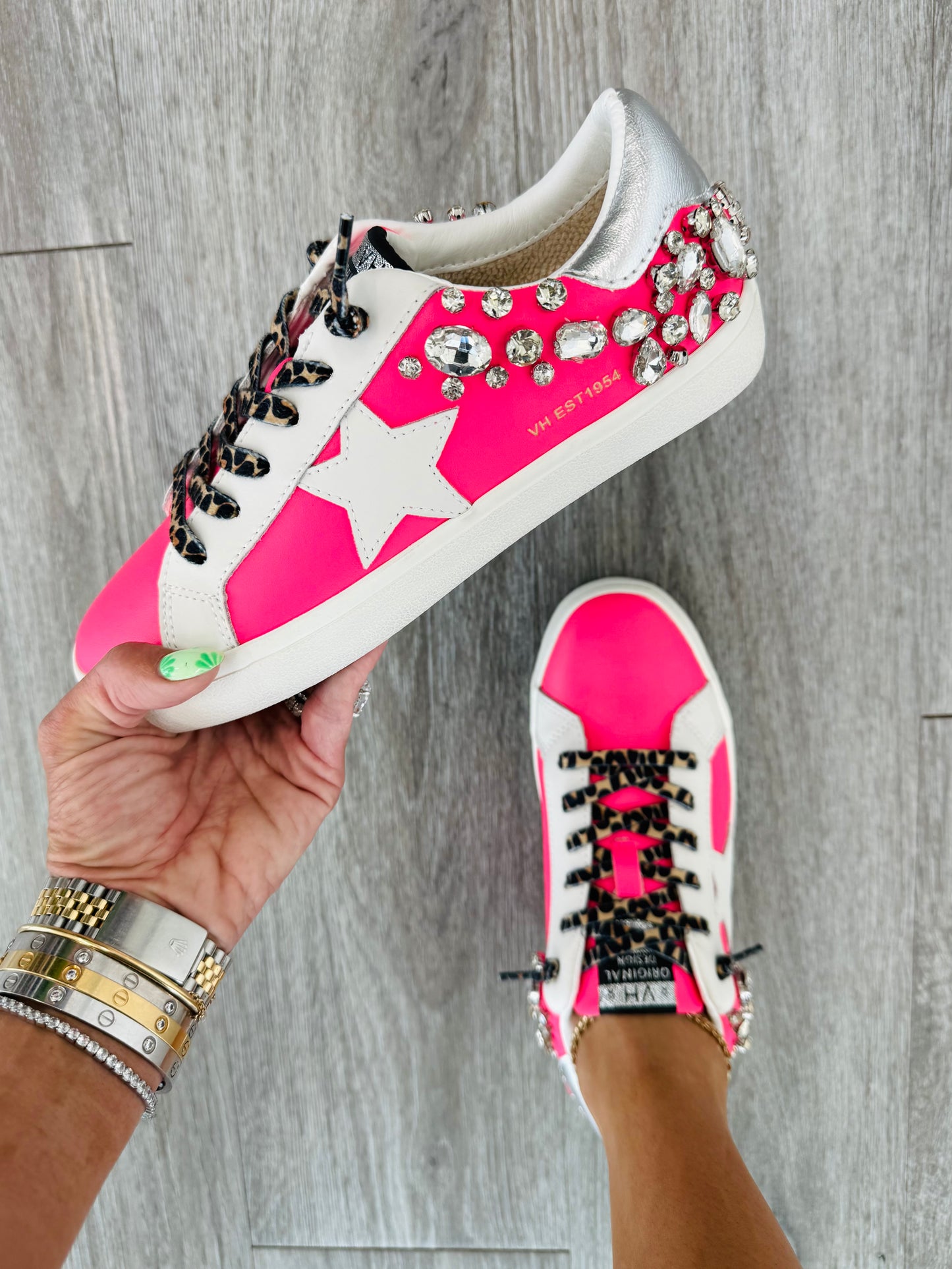 VH x WR Born To Shine Crystal Sneakers