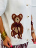 Bow Tie Teddy Bear Sweater Cardigan (Reg.)