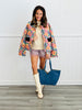 Navy Multi Floral Jacquard Jacket (Reg.)