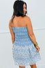 Lace Embrace Embroidered Strapless Mini Dress (Reg.)