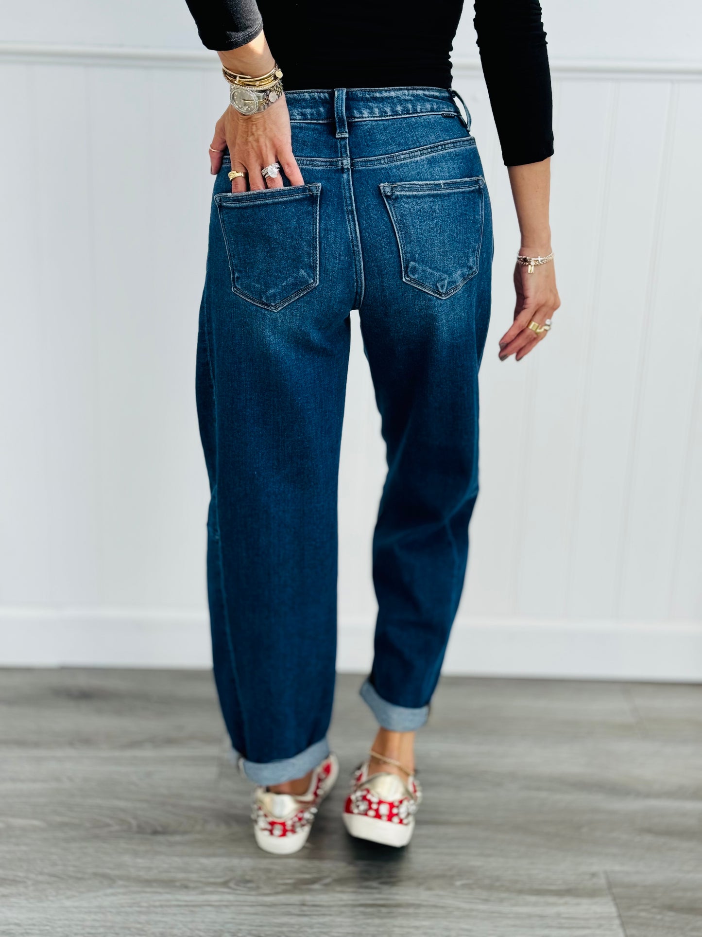 Risen Rock The Night Away Barrel Jeans (Reg. & Plus)
