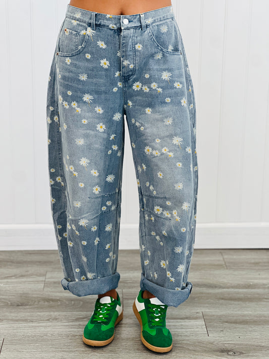 Daisy Denim Wide Leg Pants (Reg. and Plus)