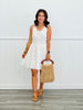 Sea Salt Eyelet Mini Dress (Reg)