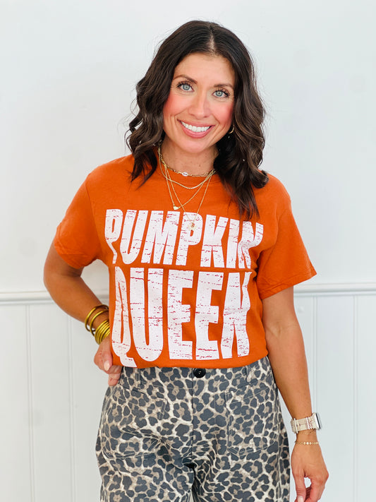 Pumpkin Queen Graphic Tee (Reg. and Plus)