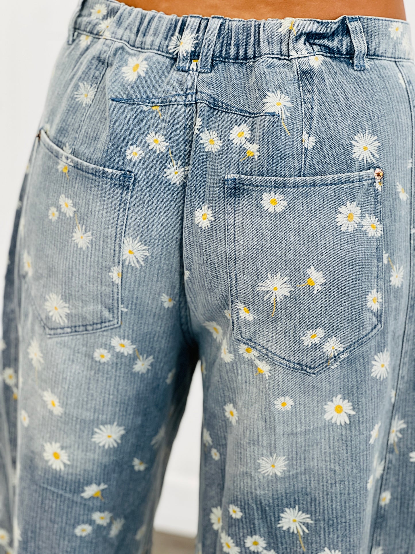 Daisy Denim Wide Leg Pants (Reg. and Plus)