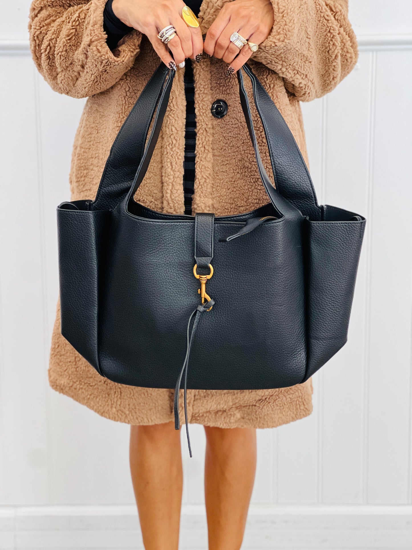 The Nicola Boho Bag - Black