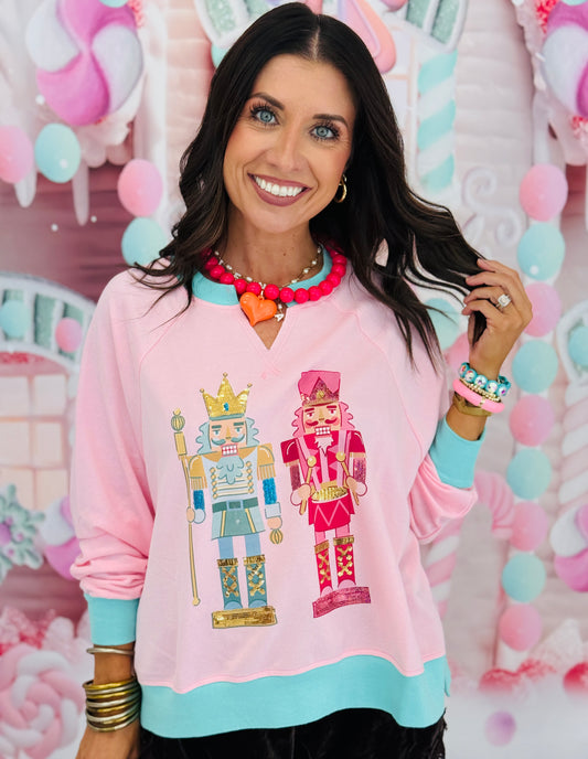 Nutcracker Vibes French Terry Pullover (Reg. and Plus)