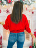 Red Nutcracker LS Top (Reg. and Plus)