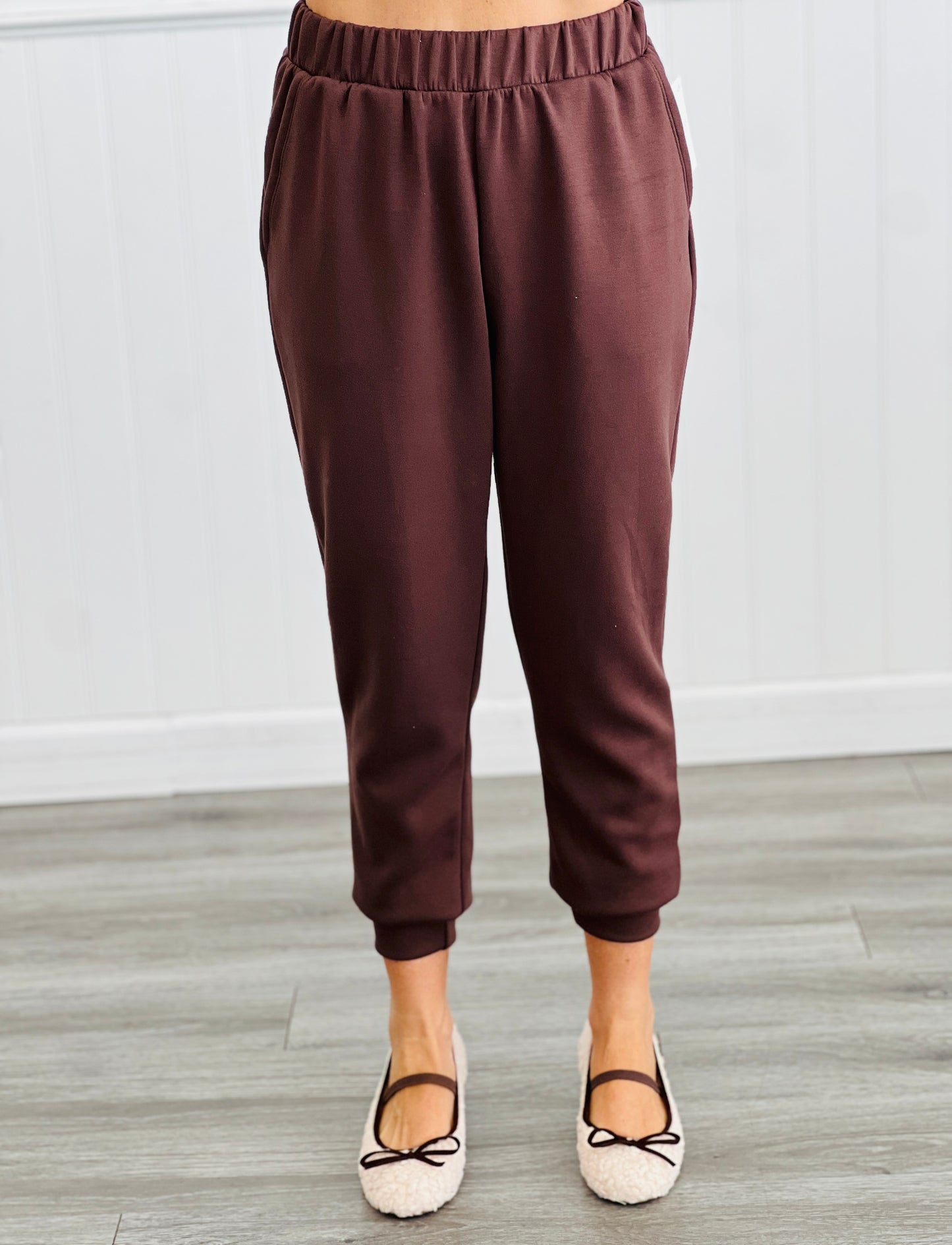 Brown Pocket Joggers (Reg. and Plus)
