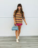 Burgundy Polka Dot Skort (Reg. and Plus)