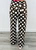 Brown/Ivory Polka Dot Pants (Reg & Plus)