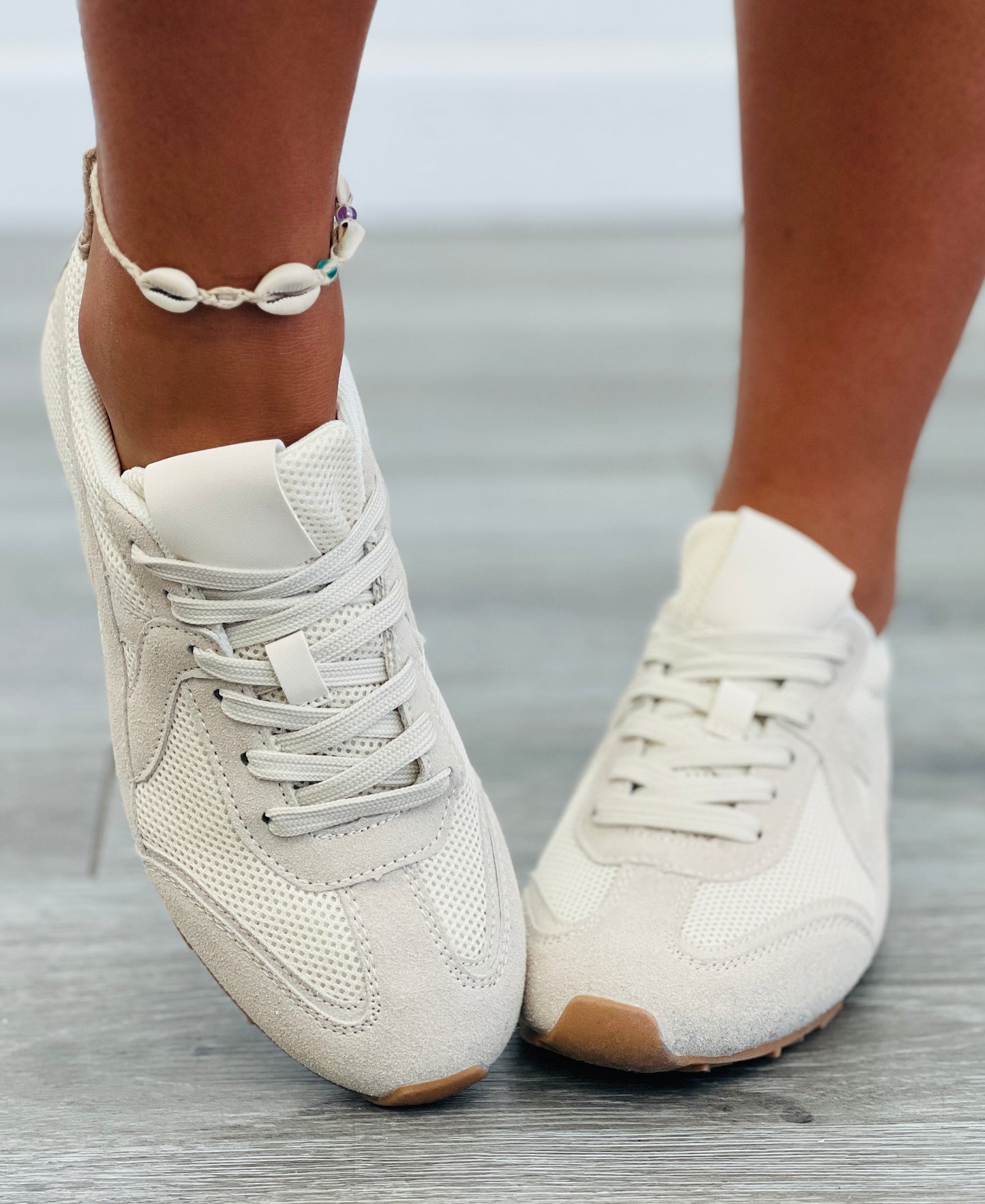 Beige By Any Means Sneakers