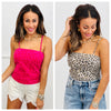 Leopard Print Cami Tank Top (Reg & Plus)-2 Colors