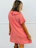 Orange & White Gingham Dress (Reg. and Plus)