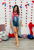 POL Powder Blue Loose Weave Tassel Midi Cardigan (Reg.)