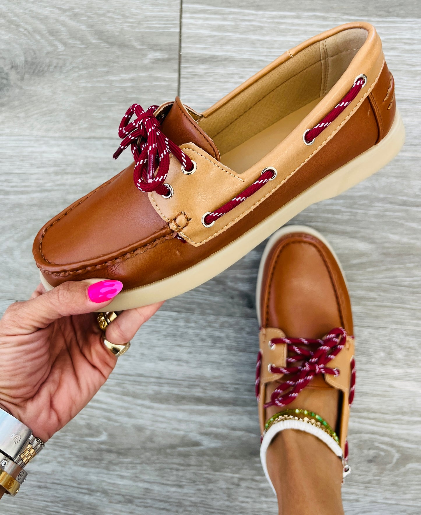Chestnut Multi Step Into It Loafer
