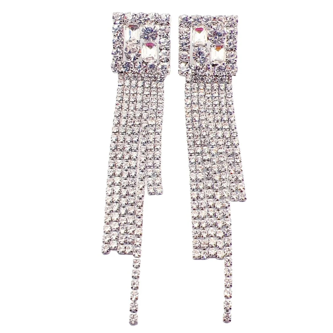TJ -Square Dangle Earrings - 3 Colors
