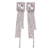 TJ -Square Dangle Earrings - 3 Colors