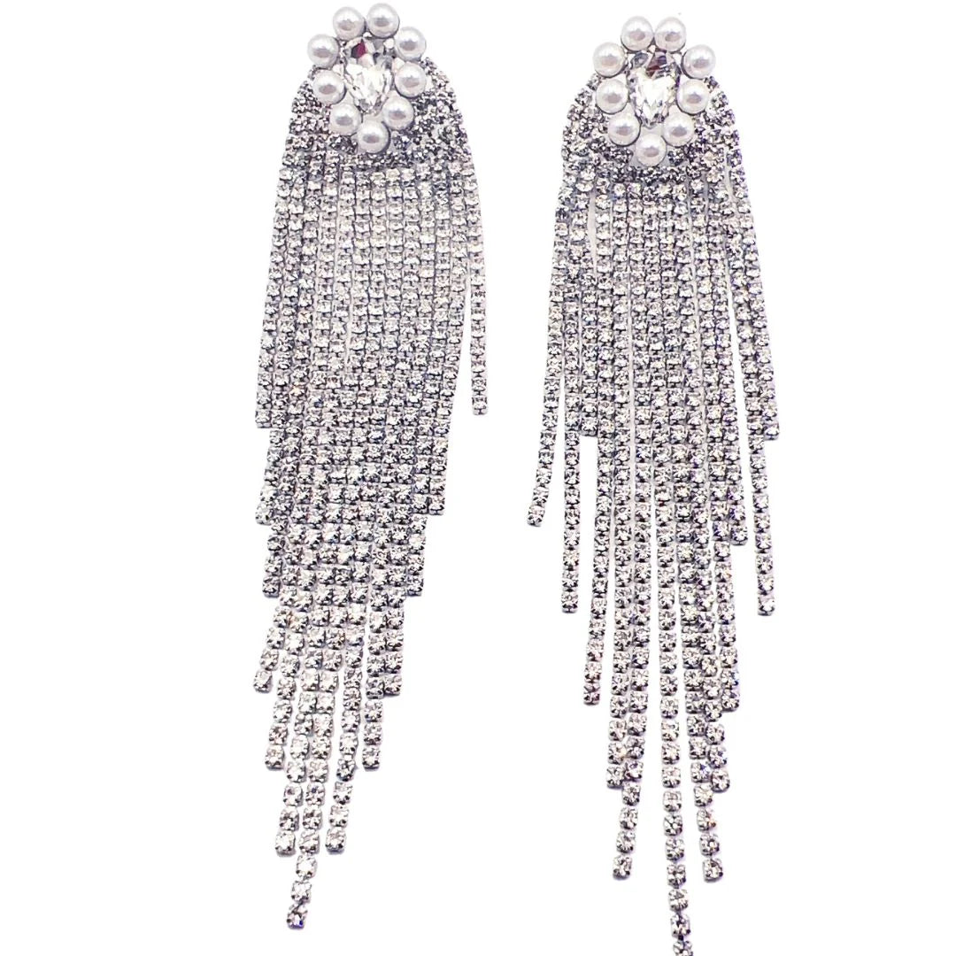 TJ -Raining Glitz Earrings - 2 Colors