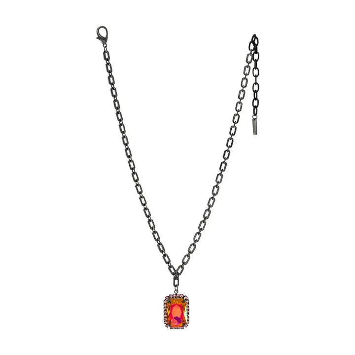 TOVA - Mini Soleil Necklace - Summer Blush