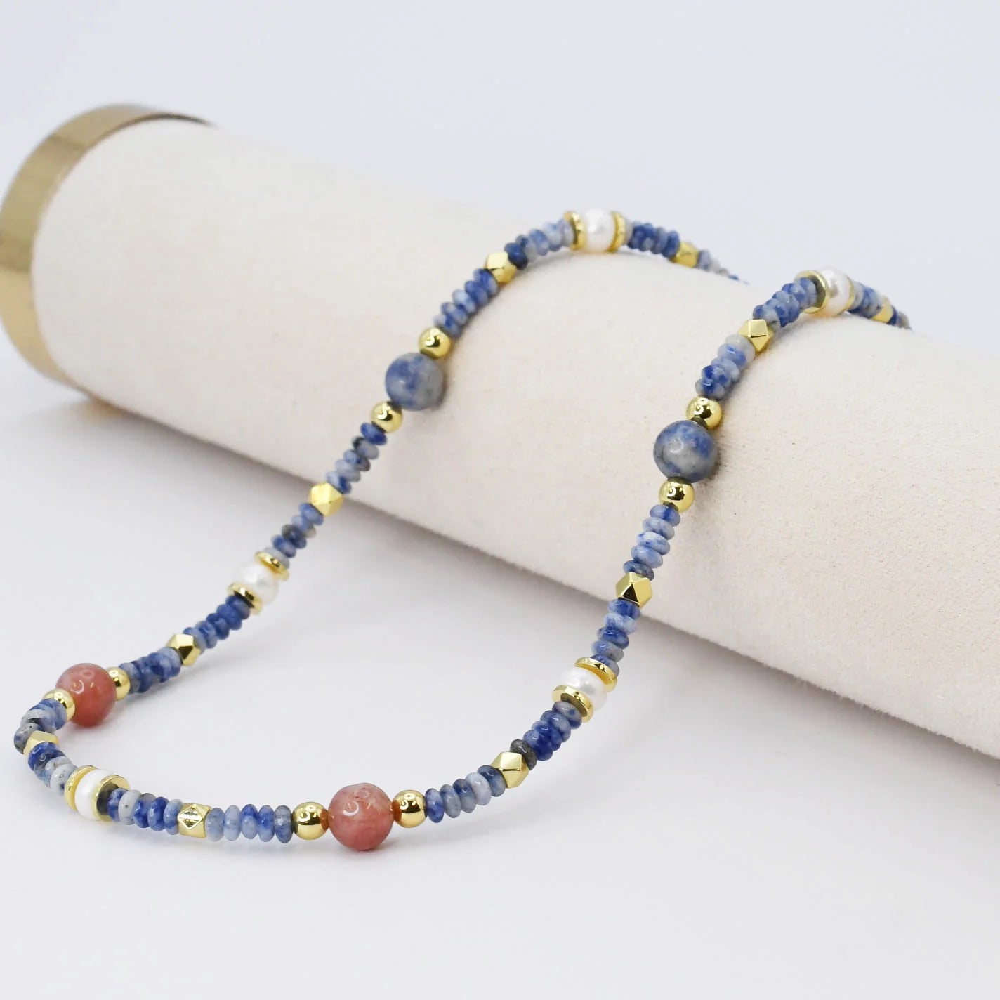 TJ - Ocean Blue Gemstone Necklace