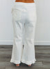 Ivory Rosette Daydream Flare Pants (Reg.)