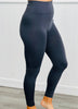 Fleece Lined Leggings (One Size & Plus)-4 Colors