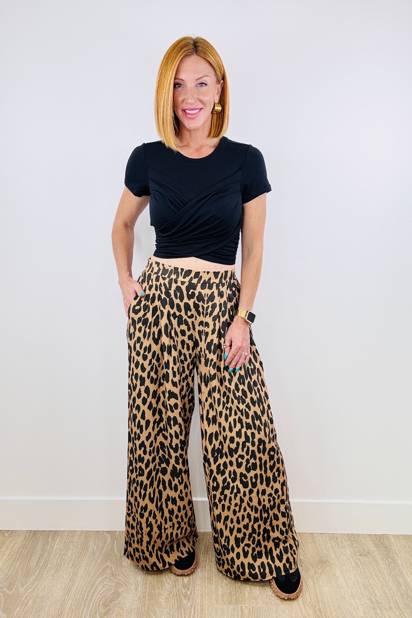 Leopard Luxe Original Trouser Pants (Reg.)