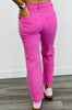 Brilliant Rose High Rise Wide Leg Jeans (Reg & Plus)