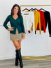 Essential Sweater Cardigan Top (Reg.)-5 Colors