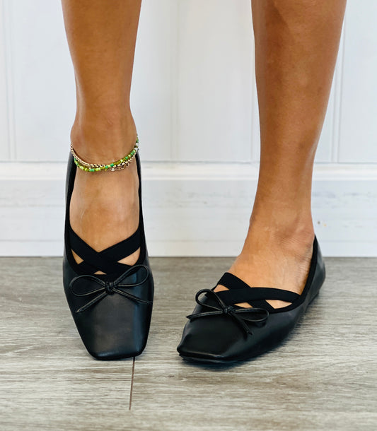 Black Just For You Ballet Flats
