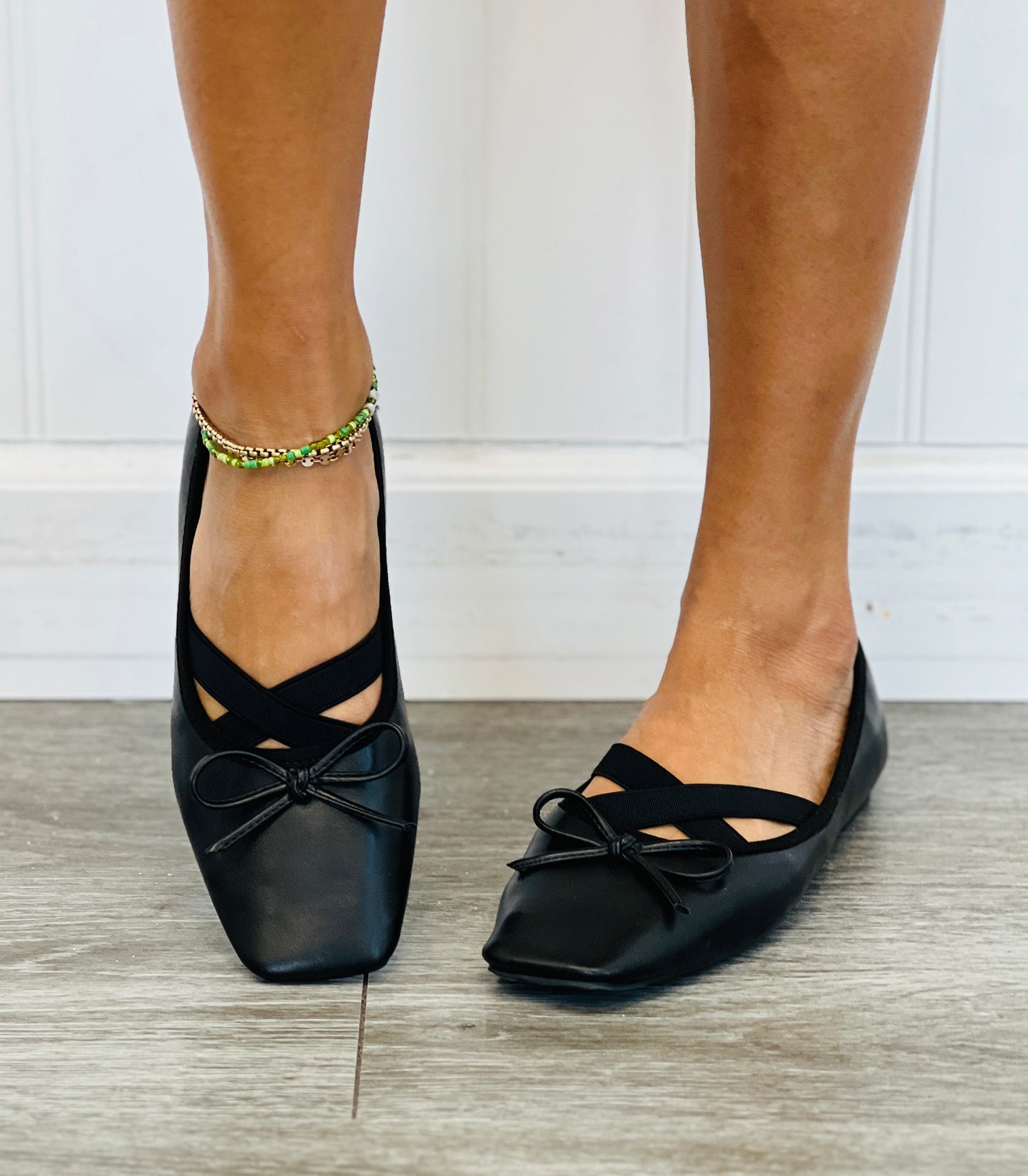 Black Just For You Ballet Flats
