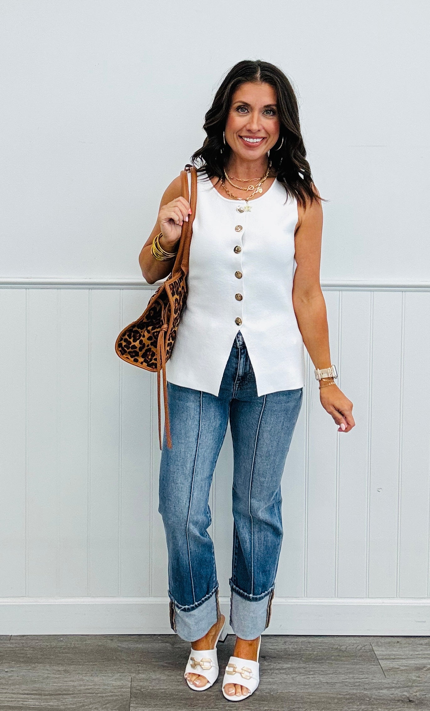 Risen Got To Be Me High Rise Straight Leg Jeans (Reg & Plus)