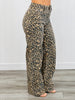 Leopard Print Wide Leg Pants (Reg. and Plus)